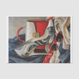 Baas Lady Gekleed om indruk te maken, moderne vrou Tissuepapier