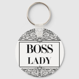 Baas Lady - Positieve prijsopgave Sleutelhanger