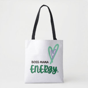 Baas MaMa Energie Met Harten Draagtas