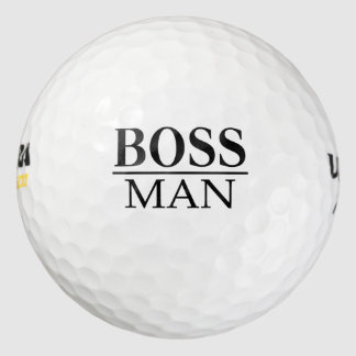 BAAS MAN GOLFBALLEN