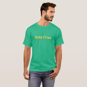 Baas-Man T-shirt (Voorkant volledig)