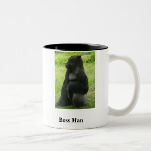 Baas-Man Tweekleurige Koffiemok