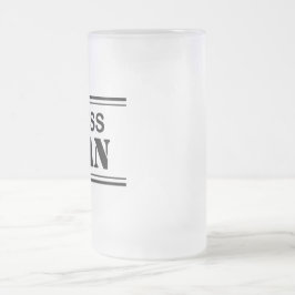 Baas Man, voorgevroren Mok