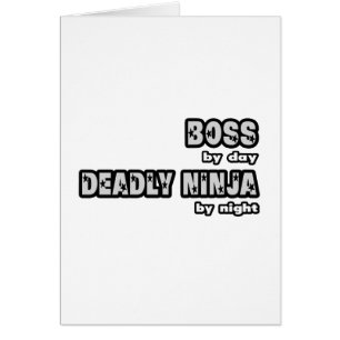 Baas overdag...dodelijke ninja 's nachts