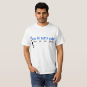 Baas van alle bazen t-shirt (Voorkant volledig)