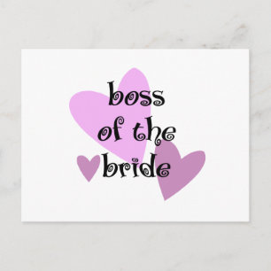 Baas van de Bride Briefkaart