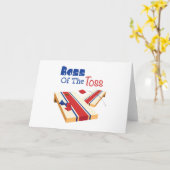 Baas van de Toss Kaart (Gele Bloem)