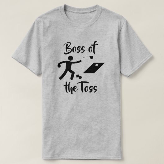 Baas van de Toss T-shirt (Design voorkant)