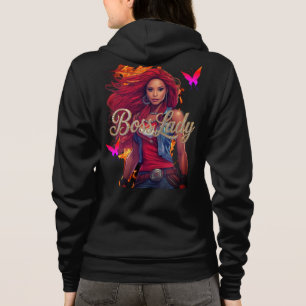 Baas Vrouw Vuur Hoodie