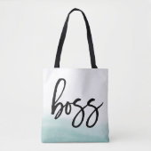 Baas | WATERVERF ZEE Tote Bag (Voorkant)