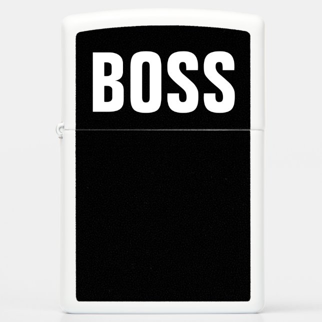 BAAS ZIPPO AANSTEKERS (Voorkant)
