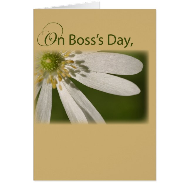Baasdag Witte Bloem (Voorkant)