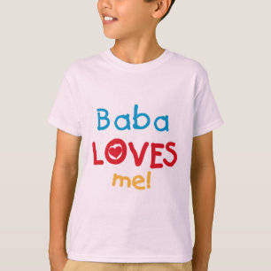 Baba aime mes t-shirts et cadeaux