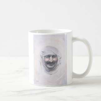 Baba avec la tasse de turban