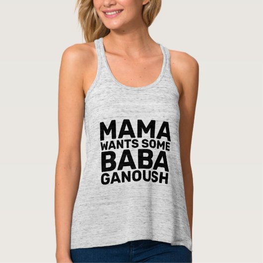 BABA GANOUSH HUMMUS MOM T-Shirts (Voorkant)