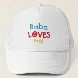 Baba Loves Me T-shirts en geschenken Trucker Pet