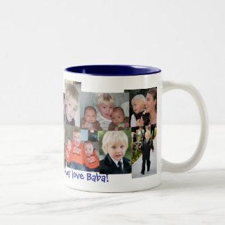 baba tweekleurige koffiemok