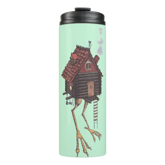 Baba Yaga Hut Thermosbeker (Voorkant)
