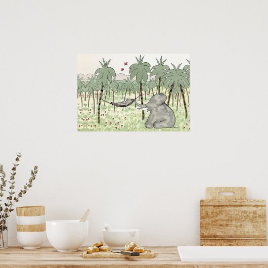  babar poster (Keuken)