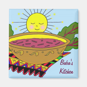 Baba's Kitchen Magneet