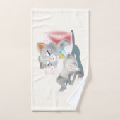 Babay Kitten Bath Towel Set - Aangepaste kleuren Bad Handdoek (Handdoek)