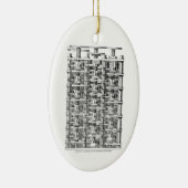 Babbage Difference Engine Keramisch Ornament (Rechts)