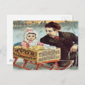 Babbitt's zeeppoeder briefkaart (Voorkant / Achterkant)