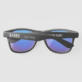 Babbo- dal 2024 - Lunettes de soleil noir personna (Dos)