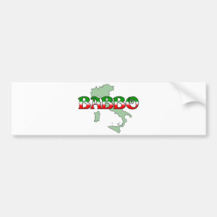 Babbo (Italiaanse vader) Bumpersticker
