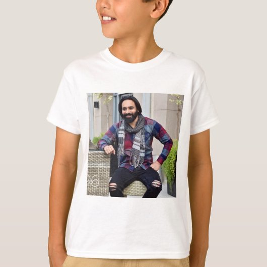 Babbu Maan bedrukt t-shirt (Voorkant)