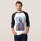 Babbu Maan bedrukt t-shirt (Voorkant volledig)