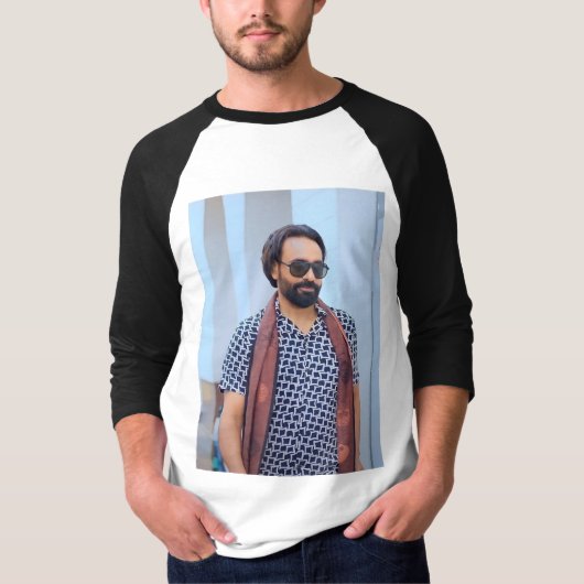 Babbu Maan bedrukt t-shirt (Voorkant)