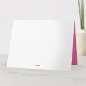 BABBY Black Pays Mots Nouvelle Carte Bébé (Dos)