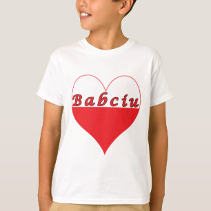 Babciu Poland Heart T-shirt