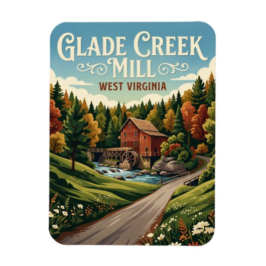 Babcock State Park VS Magneet (Verticaal)