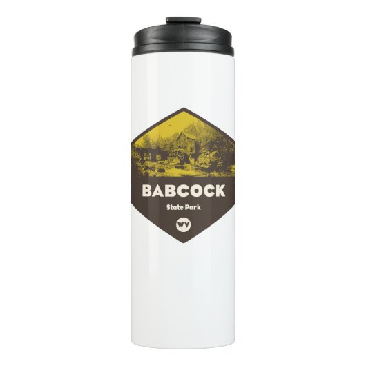 Babcock State Park West Virginia Thermosbeker (Voorkant)