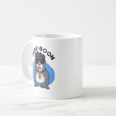 Babe-boon Funny Animal Monkey Baboon Pun Koffiemok (Voorkant links)
