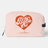  babe bruid om bruid's meid stam te zijn toilettasje (Achterkant)