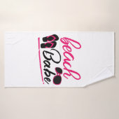 babe de plage (Serviette de bain)