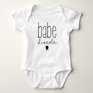 Babe Lincoln Abe Lincoln Romper