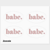 Babe Sticker (Vel)