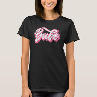 Babe Vintage Bruid Bruidsmeisje Bachelorette Feest T-shirt