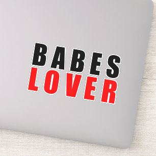Babes lover sticker