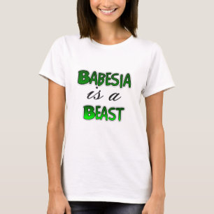 Babesia is een Beest Lyme Ziekte Bewustzijn T-shir T-shirt