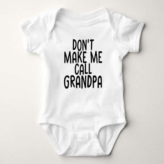 Babies Corner - DON MAAK ME NIET GRANDPA Romper (Voorkant)