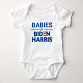 Babies voor Biden Harris Custom Text Romper (Voorkant)