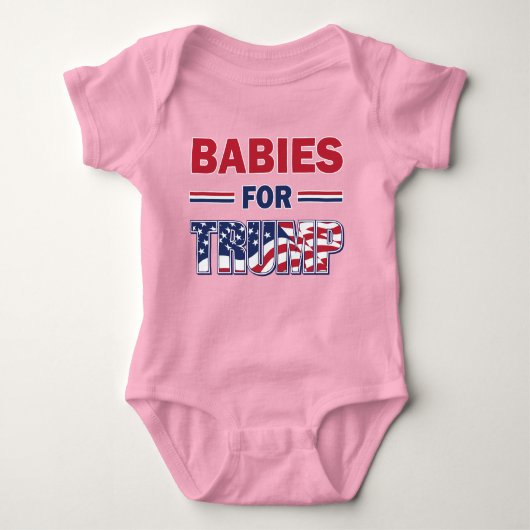 Babies voor Trump Romper (Voorkant)