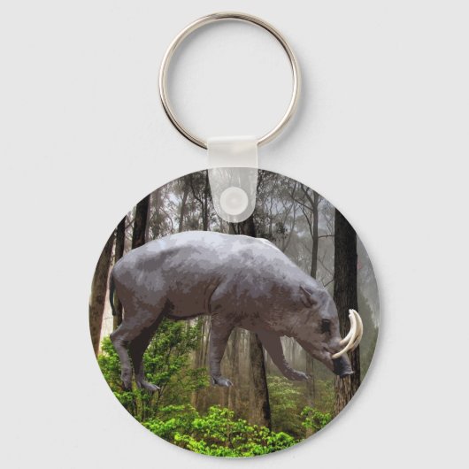 Babirusa Sleutelhanger (Voorkant)