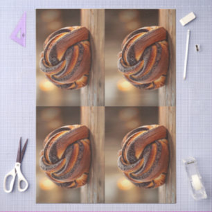 Babka Cake Oost-Europa Lekker Eten Foto Tissuepapier