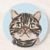 Babka le Dessous de verre de chat (Devant)